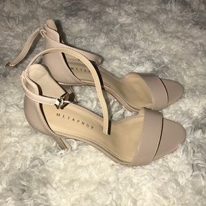 Nude Sandal Heels